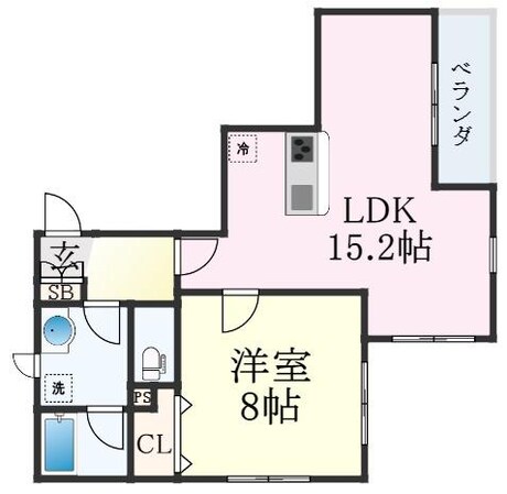 三ノ宮駅 徒歩12分の物件間取画像